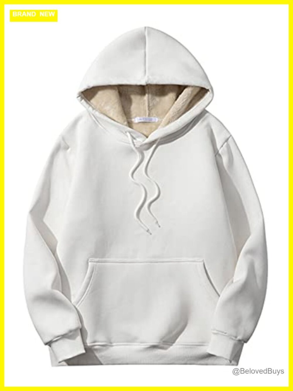 Women's Winter Fleece Sherpa Lined Hooded Sweatshirt Thick Pullover with Pockets